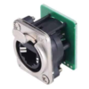 MX CAT6a RJ45 Panel Mount Connector 8P8C Metal Build MX-4037 - Image 2
