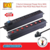 MX 7 Socket Universal Power Distribution Unit (PDU) 15 Amp With Individual Switches & Dual Pole 32 Amp MCB MX-4047 - Image 4