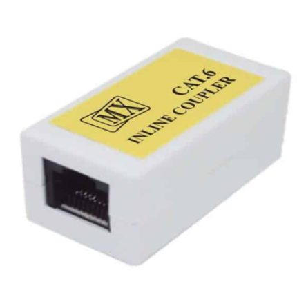 MX CAT6 UTP Inline Coupler Seamless Ethernet Connection MX-4053