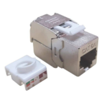 MX CAT6A STP Keystone Jack 180° Shielded Tool-Less Design MX-4064