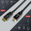 MX 8K HDMI 2.1 Fiber Optic Cable 48Gbps Ultra High Speed Active Optical HDMI Cord eARC HDR10 HDCP 2.3 RGB 4:4:4 3D CL3 In-Wall Rated Long-Distance HDMI Cable MX-4237 - Image 3
