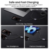 MX 2 in 1 USB C to Dual USB C Charging & Data Cable 1 MTR 100W Max 2 in 1 USB Fast Charging Data Cable MX-4266 Premium Cables - Image 3
