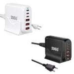 MX 200W USB C Charging Station GaN III 6 Port Fast Charging USB C Charger Hub PD 100W Fast Charging Station MX-4272