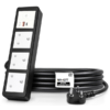 MX Power Strip With Indian Standard 3 Pin Socket 16 Amp & Flush Switch 35W USB A+C Fast Charging ISI Marked Cord MX-4277 Series