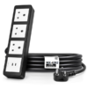 MX Power Strip With Indian Standard 3 Pin Socket 6 Amp & 35W USB C+C PD Fast Charging ISI Marked Cord MX-4282 Series