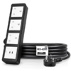 MX Power Strip With Indian Standard 3 Pin Socket 16 Amp 35W USB C+C PD Fast Charging ISI Marked Cord MX-4283 Series