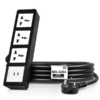 MX Power Strip With Universal 3 Pin Socket 45W USB C+C PD Fast Charging ISI Marked Cord MX-4284 Series