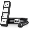 MX Power Strip With Indian Standard 3 Pin Socket 6 Amps 45W USB C+C PD Fast Charging ISI Marked Cord MX-4285 Series