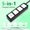 MX Power Strip With Indian Standard 3 Pin Socket 16 Amps 65W USB C+C PD Fast Charging ISI Marked Cord MX-4289 Series - Image 3