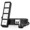 MX Power Strip With Indian Standard 3 Pin Socket 16 Amps 65W USB C+C PD Fast Charging ISI Marked Cord MX-4289 Series