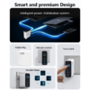 MX 140W USB C Charger 4 Port Multi-Device PD Fast Charging Travel Adapter With Smart Display & Touch Control GaN Power Plug Adapter MX-4294 - Image 2