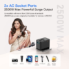 MX GaN 70W Universal Travel Adapter with 2 AC Outlets 3 USB C & 1 USB A Ports 6-in-1 International Power Adapter for Worldwide Travel Type A/C/G/I Plugs 200+ Countries Fast Charging Adapter MX-4299 - Image 3