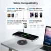 MX 25W Qi2.2 Magsafe Wireless Charger Fastest Wireless Charging Charge 50% in 30 mins New Qi2.2 Certified Technology iPhone 12 to 17 All Models & Android Wireless Devices Space Grey MX-4322 - Image 3