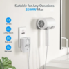 MX 140W GaN Multi Plug Indian Pin Adapter with Universal Socket & Dual USB C PD Fast Charging MX-4333 140W - Image 2